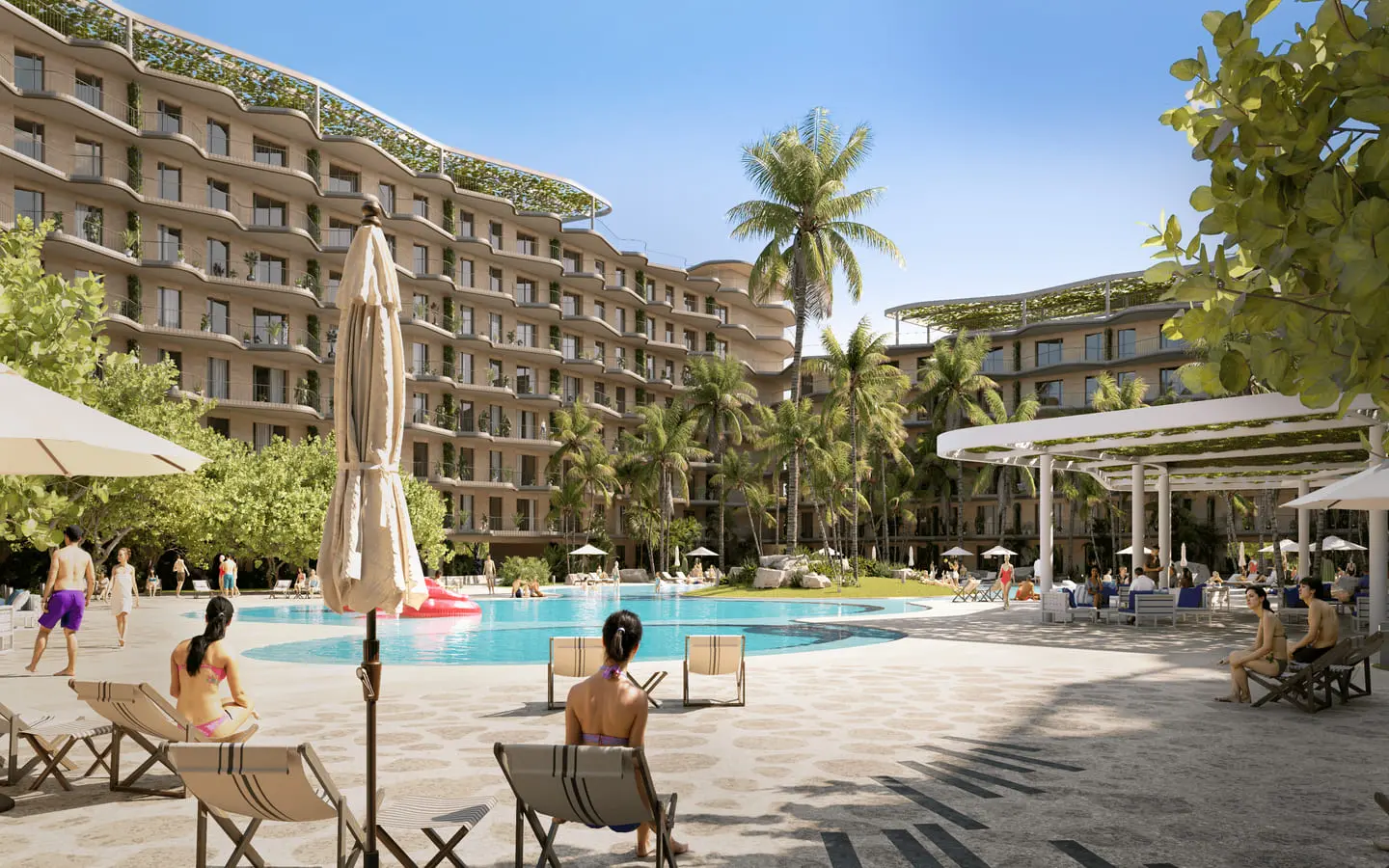 ID , Macao Beach Condo For Sale Punta Cana Bed Investment ()