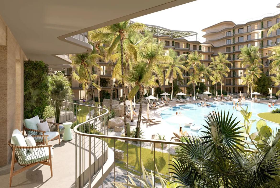 ID , Macao Beach Condo For Sale Punta Cana Bed Investment ()