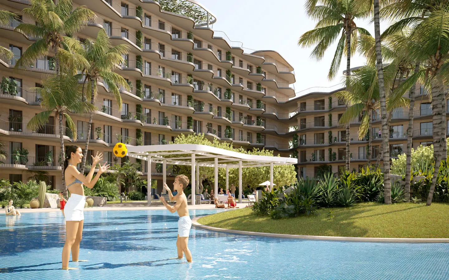 ID , Macao Beach Condo For Sale Punta Cana Bed Investment ()