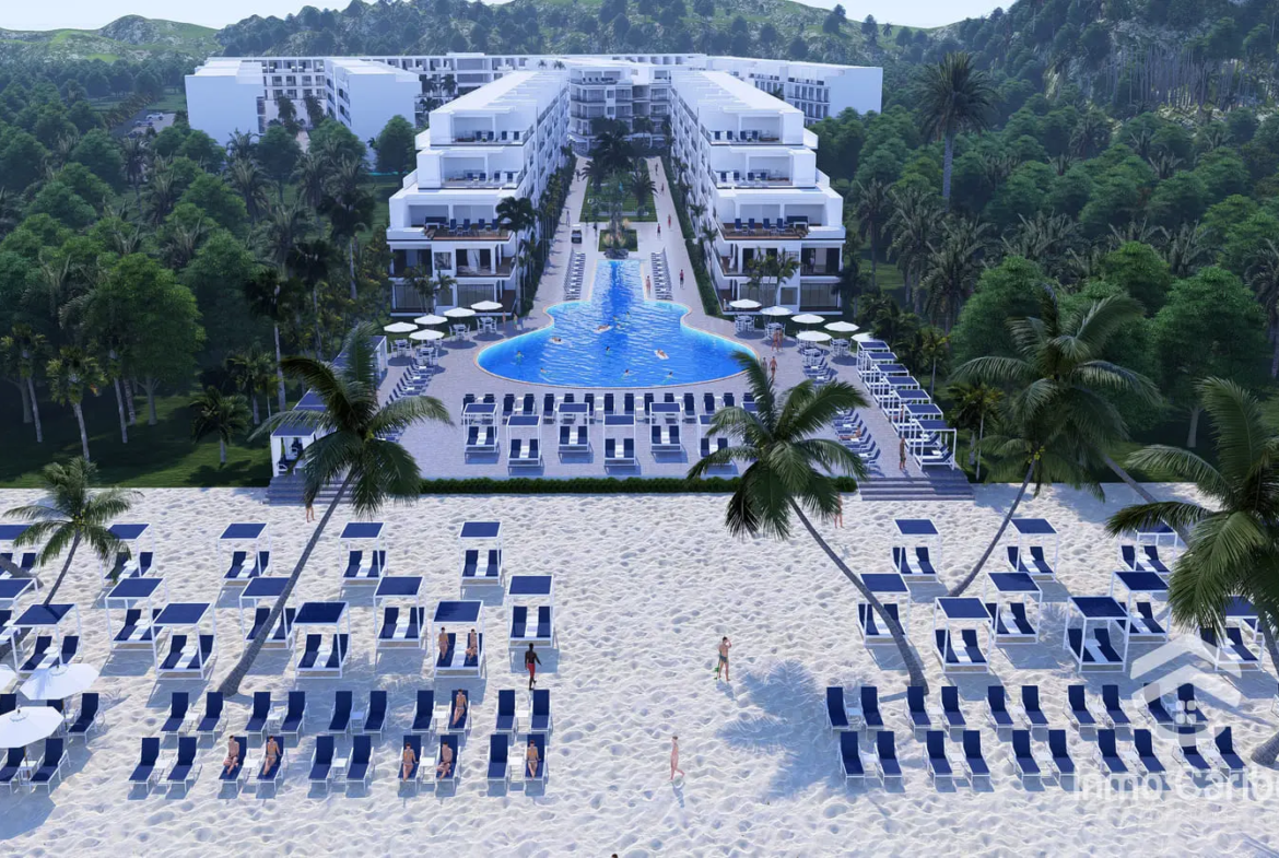 ID , For Sale Modern Bedroom Beachfront Penthouse in Ocean Paradise, Uvero Alto ()