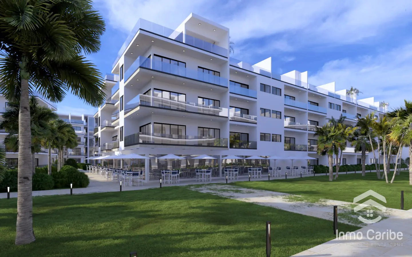 ID , For Sale Modern Bedroom Beachfront Penthouse in Ocean Paradise, Uvero Alto ()