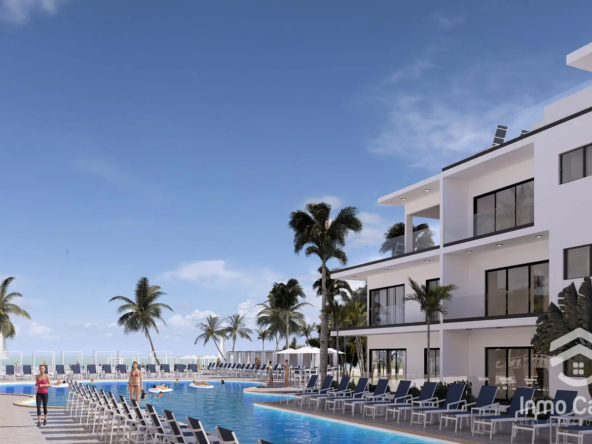 ID , For Sale Modern Bedroom Beachfront Penthouse in Ocean Paradise, Uvero Alto ()
