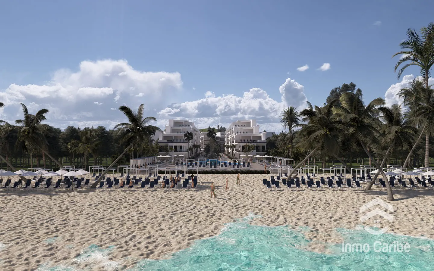 ID , For Sale Modern Bedroom Beachfront Penthouse in Ocean Paradise, Uvero Alto ()