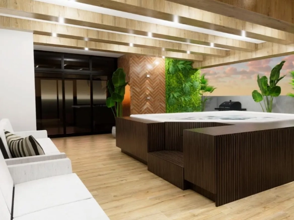 ID Stylish Two Bedroom Residential Tower Naco Urban Comfort Near Nature ()