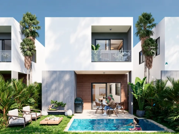 ID Exclusive Bedroom Luxury Villa for Sale in Central Town Punta Cana ()