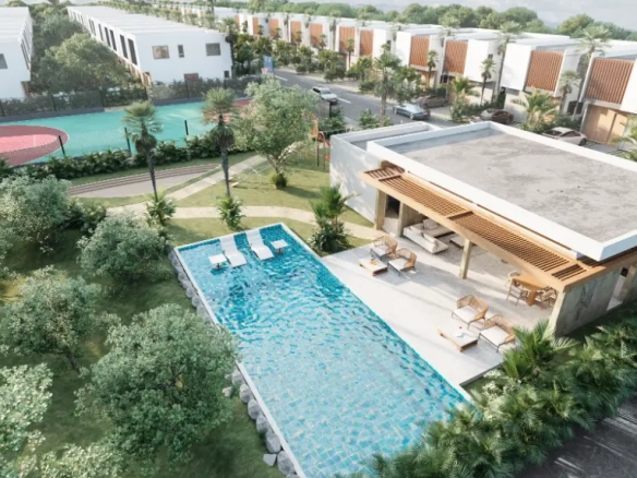 ID Exclusive Bedroom Luxury Villa for Sale in Central Town Punta Cana ()