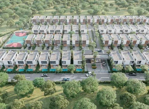 ID Exclusive Bedroom Luxury Villa for Sale in Central Town Punta Cana ()