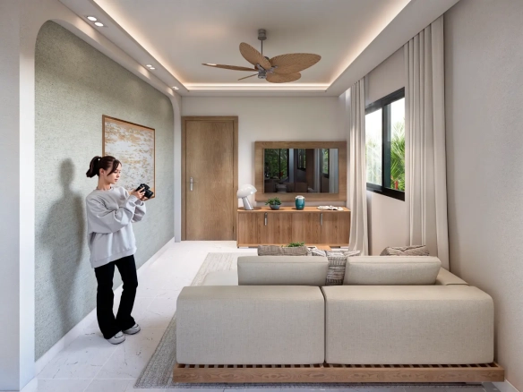 ID Exclusive Bedroom Luxury Villa for Sale in Central Town Punta Cana ()