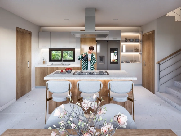 ID Exclusive Bedroom Luxury Villa for Sale in Central Town Punta Cana ()