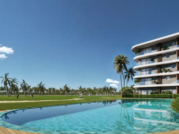ID Punta Cana Azzure at Coral Golf – Elegant Bedroom Apartment in Cabeza de Toro ()