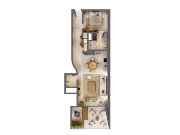 ID Experience Lake Life Bedroom Apartment in Riviera Lakes Cap Cana ()