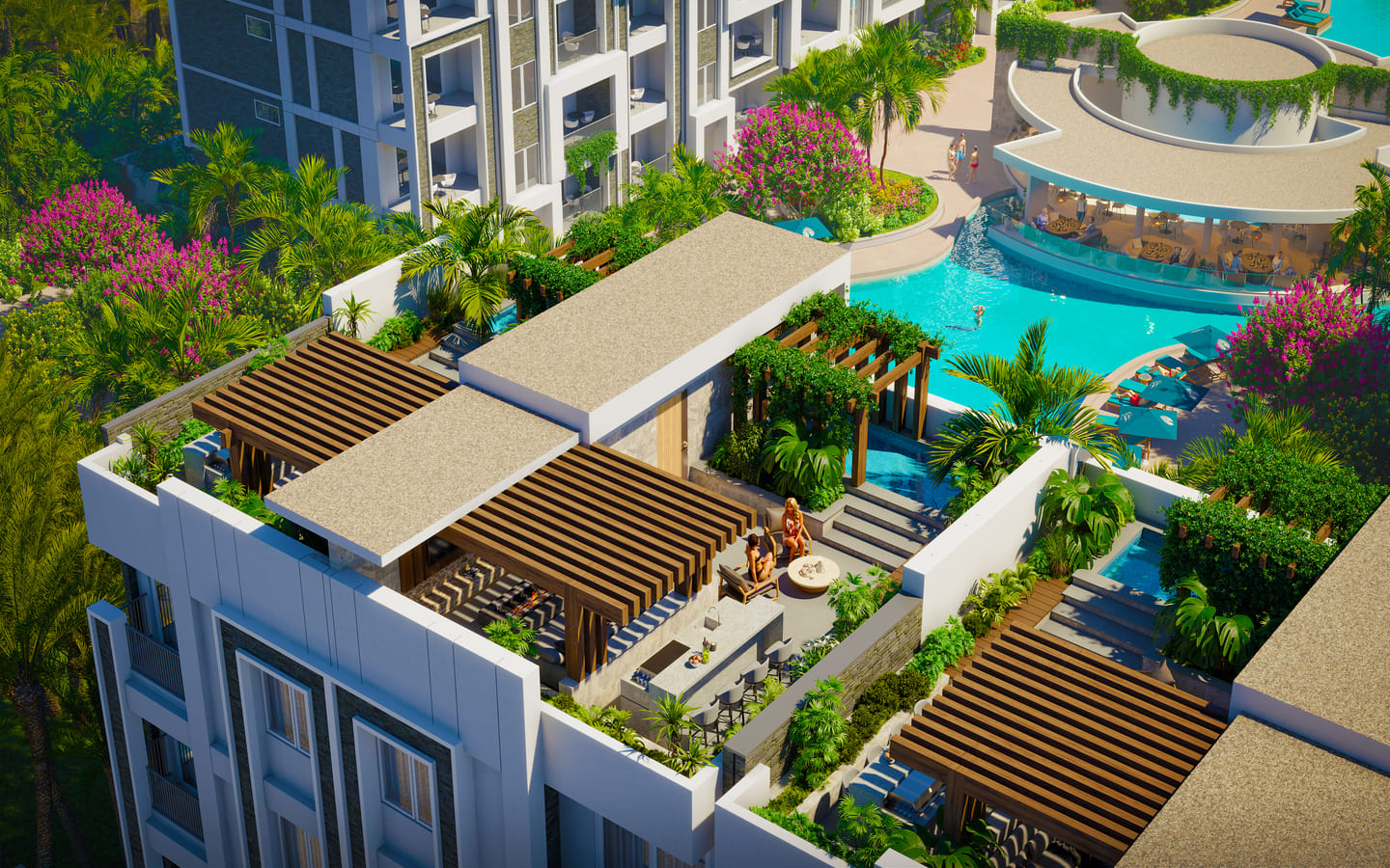 , Eden Garden Punta Cana Modern BR Condo for Sale in Bavaro – Top Investment Opportunity ()