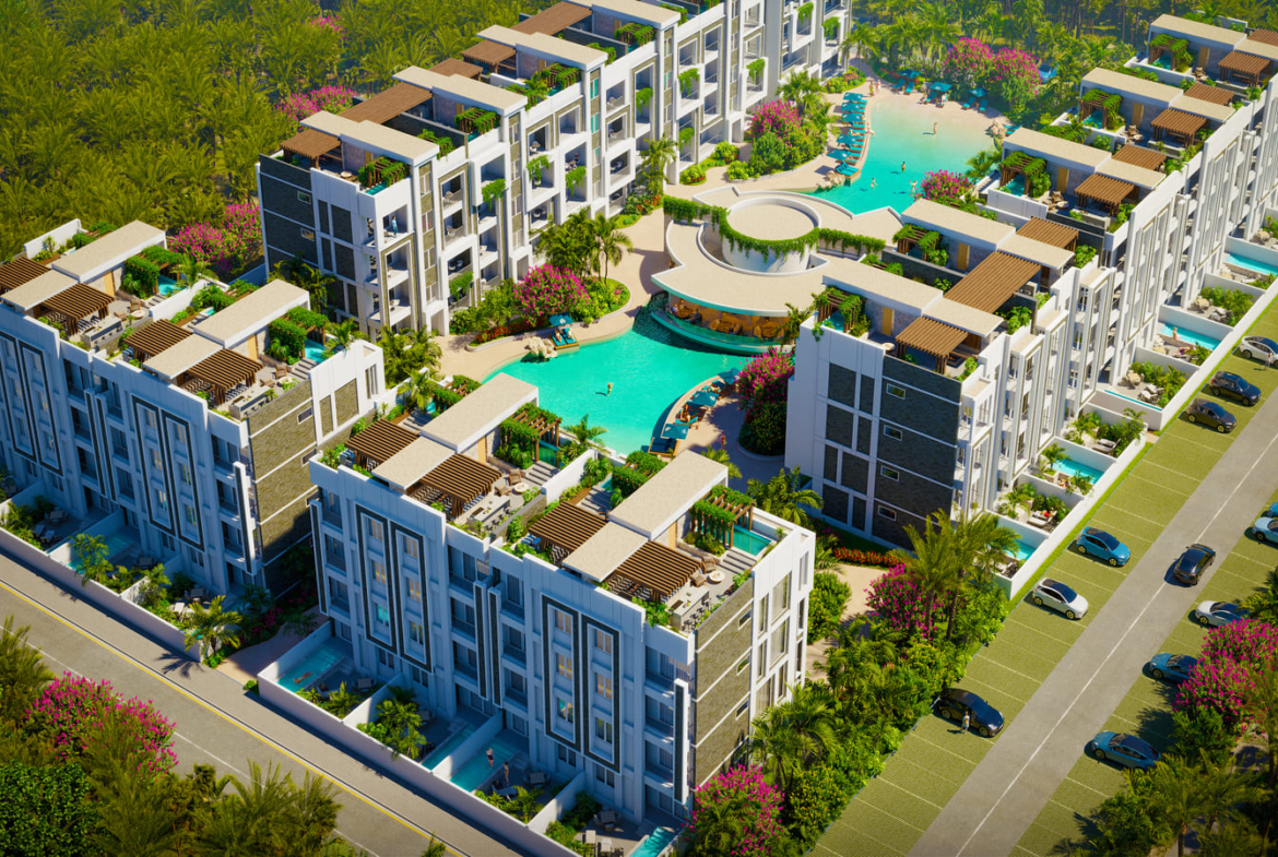 , Eden Garden Punta Cana Three Bedroom Condo for Sale in Bavaro ()