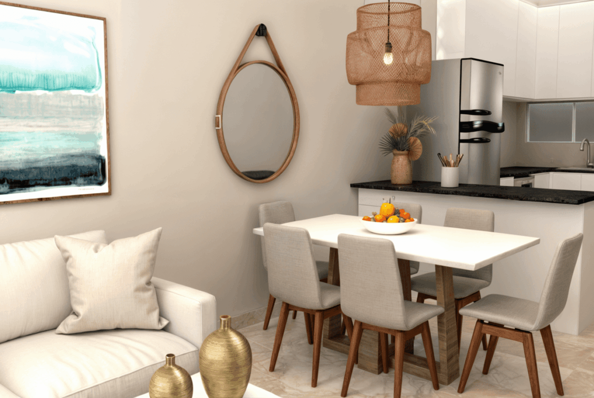 , Elegant Bedroom Bávaro Condo with Private Terrace for Sale ()