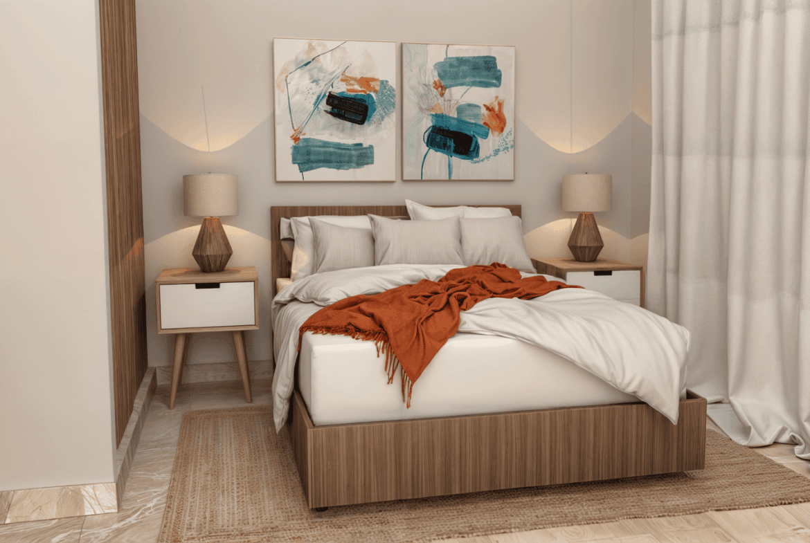 , Elegant Bedroom Bávaro Condo with Private Terrace for Sale ()