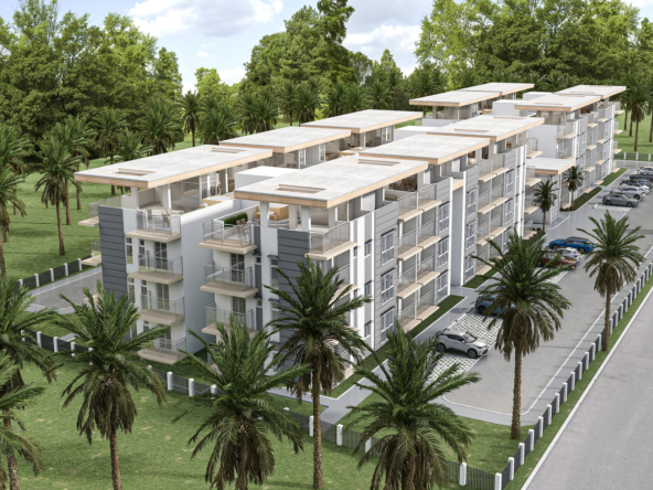 , Luxury BR + Studio Penthouse for Sale in Bávaro Punta Cana Miravia Luxury Rooftop Terrace ()