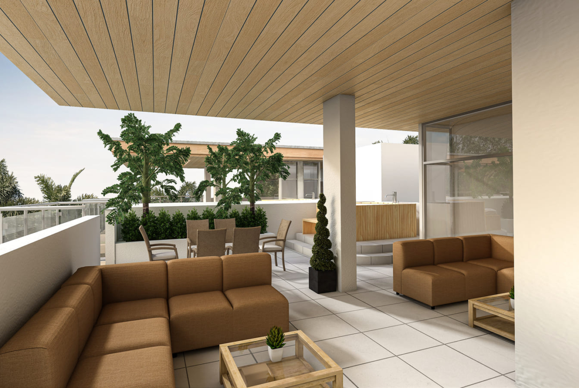 , Luxury BR + Studio Penthouse for Sale in Bávaro Punta Cana Miravia Luxury Rooftop Terrace ()