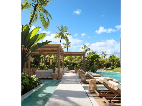 ID Stylish One Bedroom Apartment in Aldea Ansaya with Exclusive Sundeck – Downtown Punta Cana ()