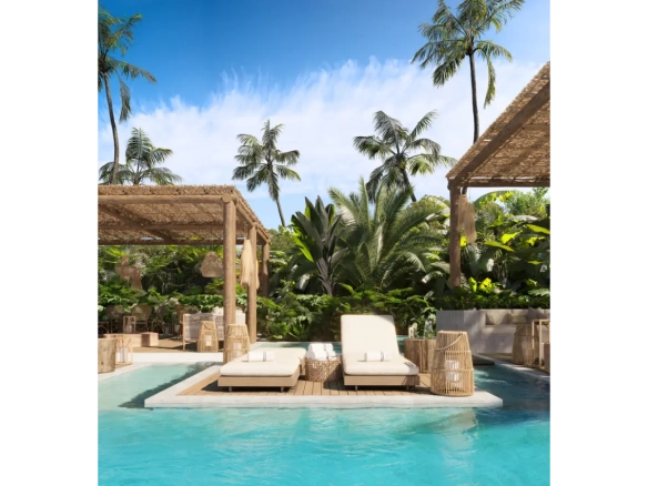 ID Stylish One Bedroom Apartment in Aldea Ansaya with Exclusive Sundeck – Downtown Punta Cana ()