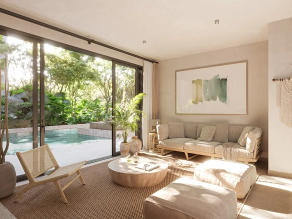 ID Stylish One Bedroom Apartment in Aldea Ansaya with Exclusive Sundeck – Downtown Punta Cana ()