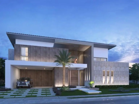 ID Sophisticated Bed Villa and Spa Jacuzzi in Punta Cana's Exclusive West Village ()