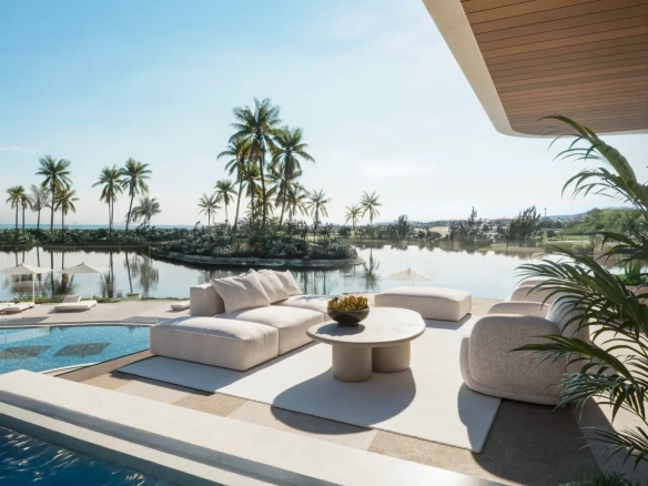 ID Luxury Bed Apartment + Family Room at Azul Garden Lakefront Living in Juanillo, Cap Cana ()