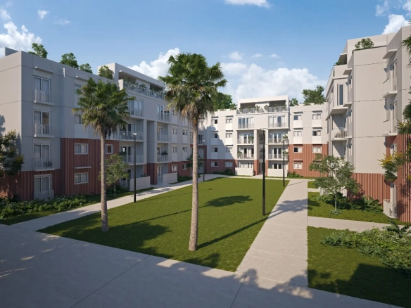 ID Modern Bedroom Mallorca Village Apartment in La Romana for Sale, Featuring Lobby Access ()