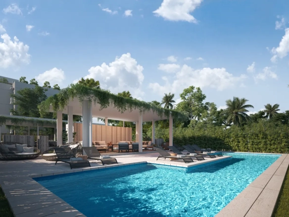 ID Modern Bedroom Mallorca Village Apartment in La Romana for Sale, Featuring Lobby Access ()