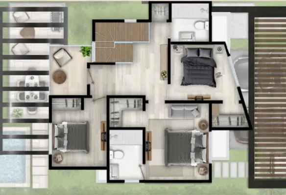 ID Exclusive Three Bedroom Luxury Villa for Sale at Palms Privé – Private Beach Access in Vista Cana, Punta Cana ()