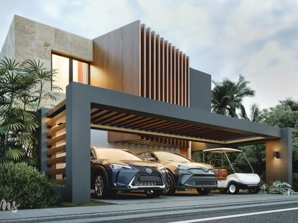 ID Exclusive Three Bedroom Luxury Villa for Sale at Palms Privé – Private Beach Access in Vista Cana, Punta Cana ()