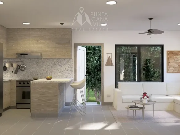 D Modern Bedroom Townhouse for Sale in Sole Mio Punta Cana ()