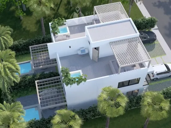 D Modern Bedroom Townhouse for Sale in Sole Mio Punta Cana ()