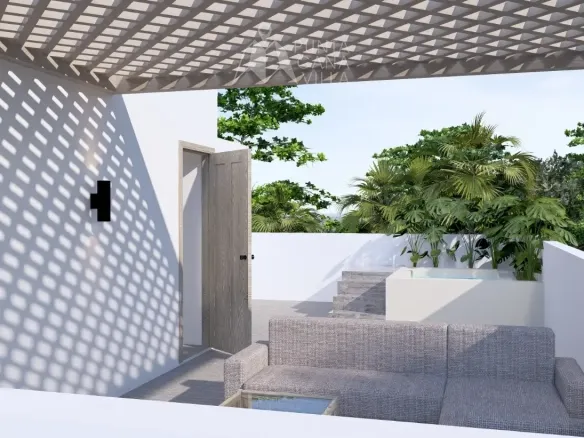 D Modern Bedroom Townhouse for Sale in Sole Mio Punta Cana ()