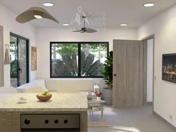 D Modern Bedroom Townhouse for Sale in Sole Mio Punta Cana ()