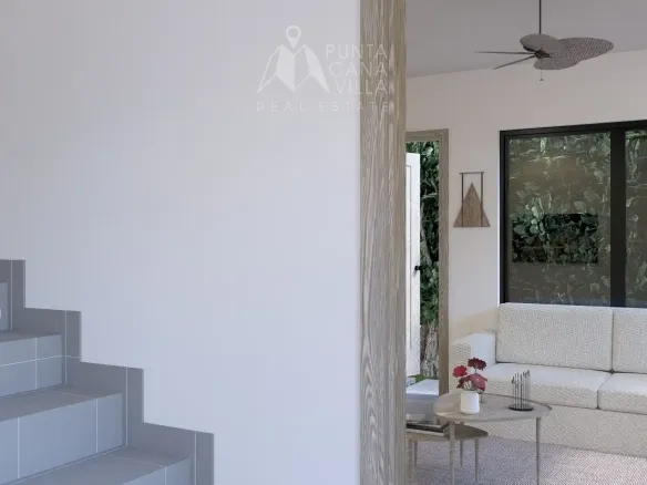 D Modern Bedroom Townhouse for Sale in Sole Mio Punta Cana ()