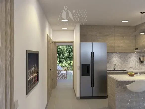 D Modern Bedroom Townhouse for Sale in Sole Mio Punta Cana ()