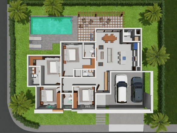 ID , Villa Sole Mio Luxury BR Home Near Macao Beach with Beach Shuttle Access ()