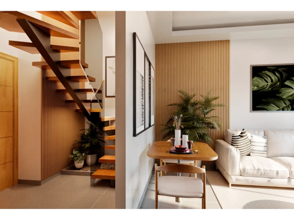 ID Spacious Vista Cana Penthouse for Sale at Palms with Terrace and Elevator ()