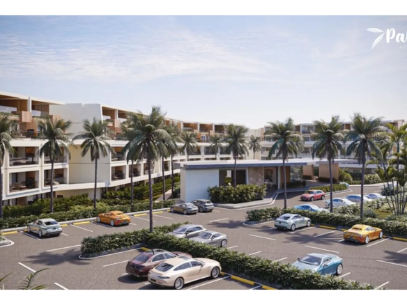 ID Spacious Vista Cana Penthouse for Sale at Palms with Terrace and Elevator ()