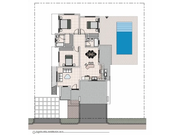 ID Luxury Bedroom Triplex Home for Sale in Bavaro Punta Cana ()