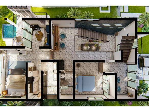 ID Punta Cana Homes for Sale BR Ecos del Mar II Modern Villa ()