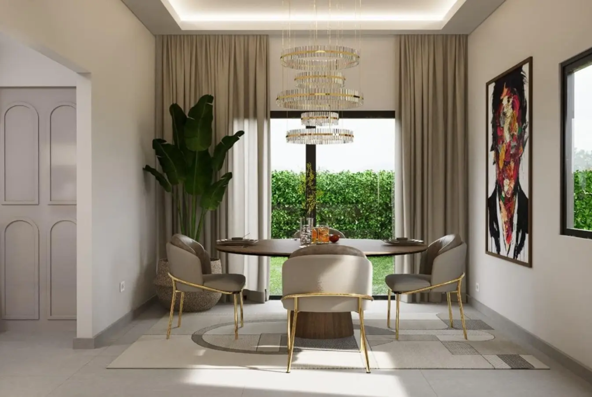 ID , Modern Bedroom Townhouse for Sale in Punta Cana Private Pool ()