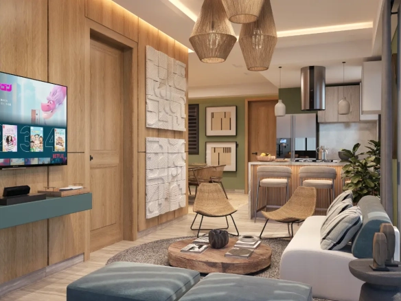 ID Ocean Breezes & Golden Sands Exclusive BR Terrace Suite at Vientos del Mar, Juan Dolio ()