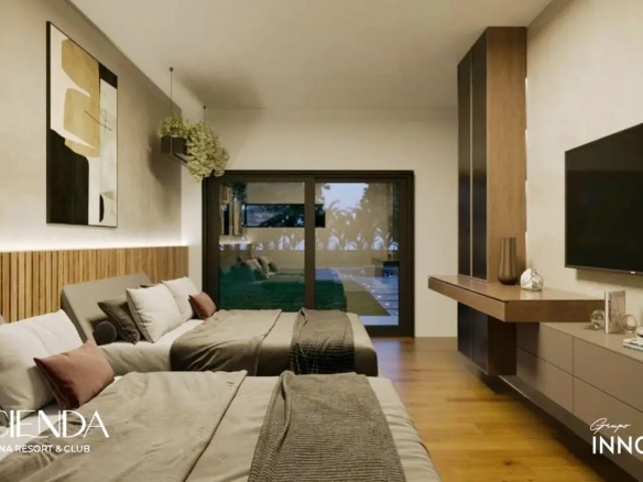 ID Hacienda Punta Cana Bed Villa with Lush Garden Views ()