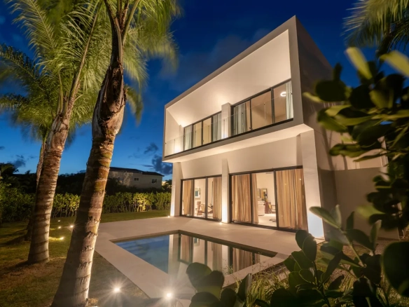ID Villa Olivo Modern Bedroom Home for Sale in Punta Cana Village ()