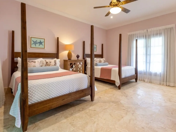 ID , Arrecife Villa Four Bedrooms of Pure Golf and Ocean Frontage at Punta Cana Resort ()