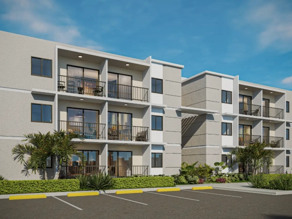 Los Robles Residences Bedroom Condo for Sale in Punta Cana with Premium Amenities ()