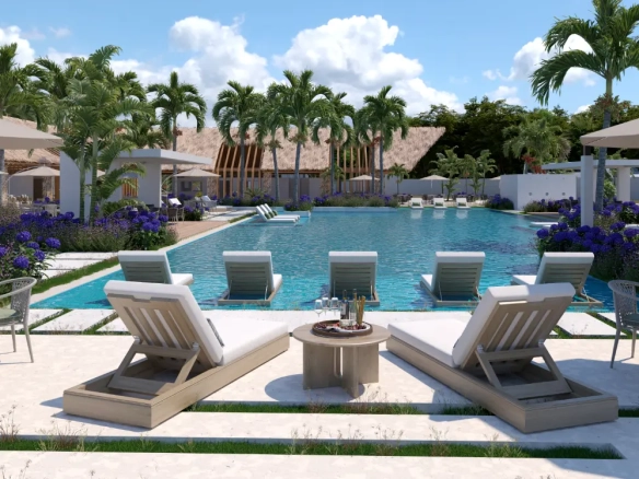 Los Robles Residences Sophisticated Bedroom Residential Offering in the Bavaro District ()