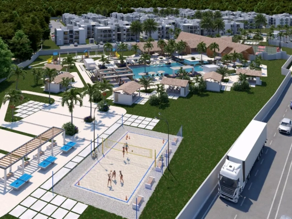 Los Robles Residences Sophisticated Bedroom Residential Offering in the Bavaro District ()
