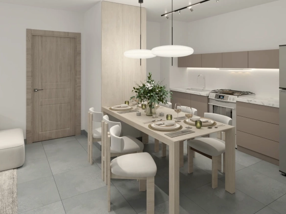 Modern BR Condo with Pool & Gym Los Robles Residences, Bavaro ()